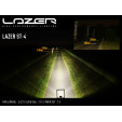 Lazer: LandRover Defender - Upper Grille with ST4 Lights